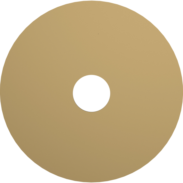 Calibo Crest 300mm Round Back Plate Only Brass ACCESSORIES