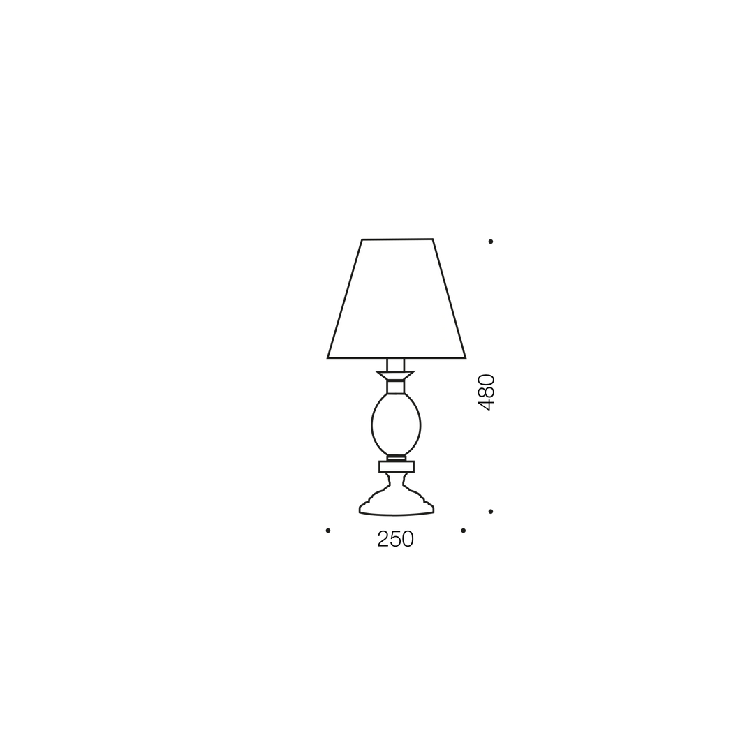TELBIX CREST TABLE LAMP TABLE LAMP