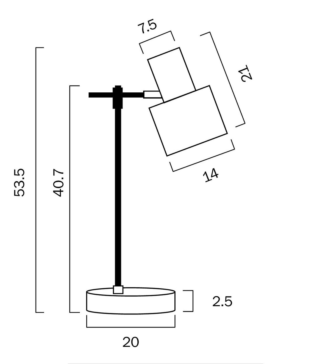 TELBIX CROSET TABLE LAMP TABLE LAMP