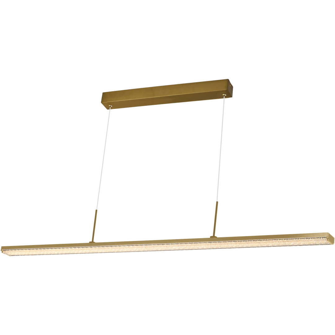 Calibo Dazzle 1500mm Linear LED Pendant Light Brass Pendant