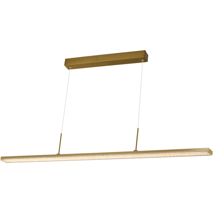 Calibo Dazzle 1500mm Linear LED Pendant Light Brass Pendant