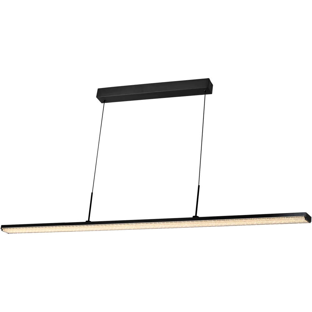 Calibo Dazzle 2000mm Linear LED Pendant Light Black Pendant