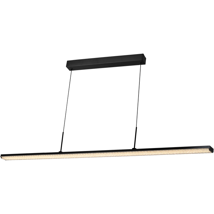 Calibo Dazzle 2000mm Linear LED Pendant Light Black Pendant