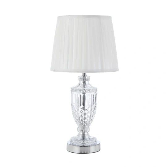 TELBIX DEBDEN TABLE LAMP CHROME TABLE LAMP