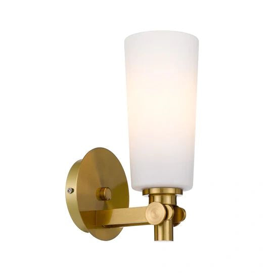 TELBIX DELMAR WALL LAMP ANTIQUE GOLD WALL LIGHT