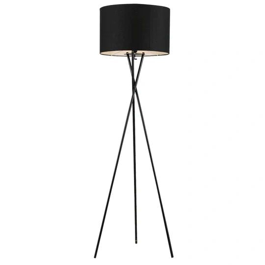 TELBIX DENISE FLOOR LAMP BLACK BLACK Floor Lamp