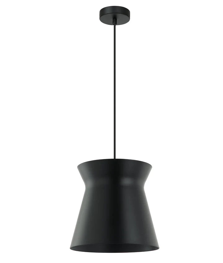 DIABLO: Modern Scandinavian Interior Cone Flat Top Pendant Lights Black Pendant