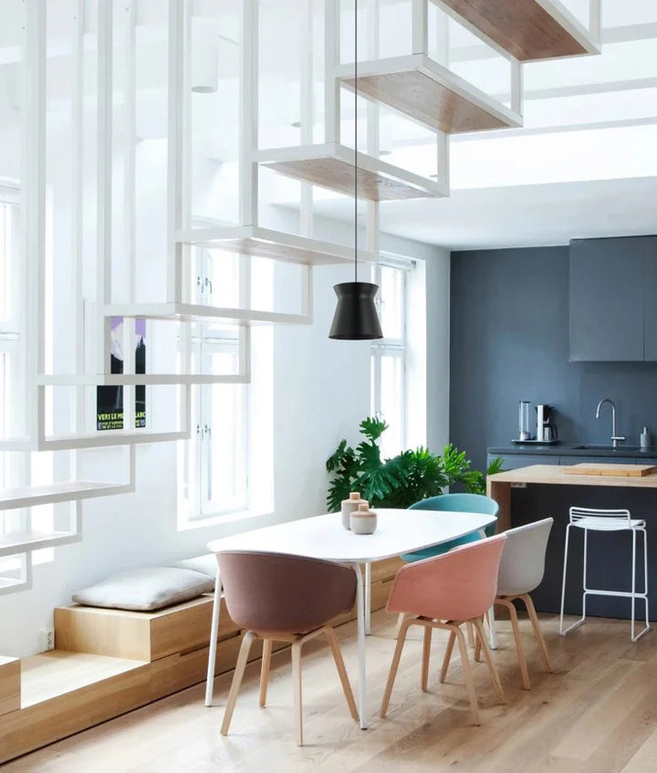 DIABLO: Modern Scandinavian Interior Cone Flat Top Pendant Lights Pendant