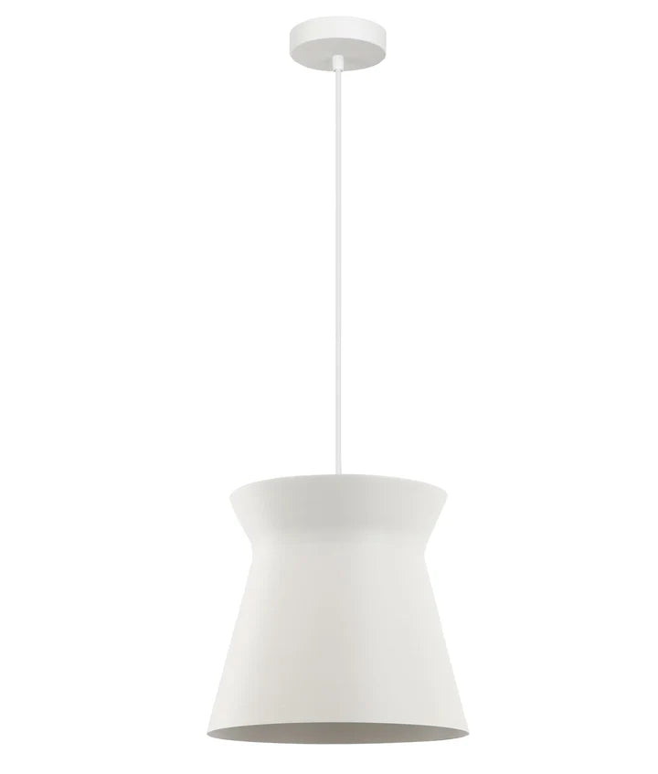 DIABLO: Modern Scandinavian Interior Cone Flat Top Pendant Lights White Pendant