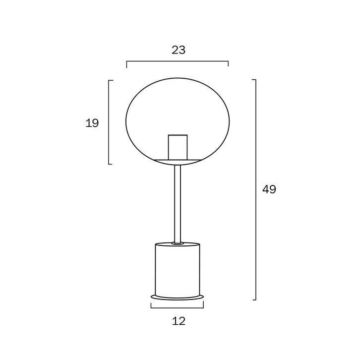 TELBIX DIMAS TABLE LAMP TABLE LAMP