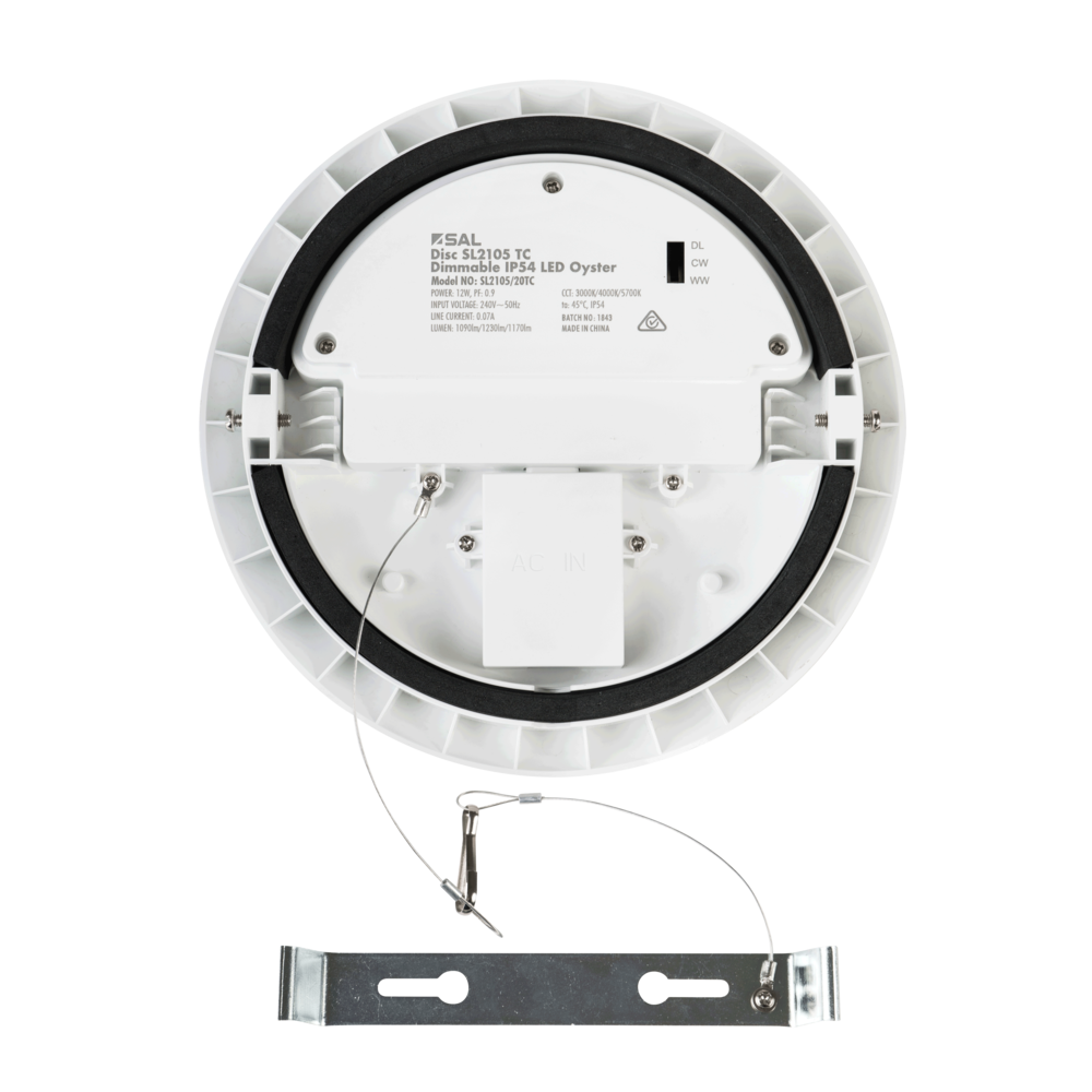 DISC DIMMABLE SL2105TC - 30W OYSTER LIGHT
