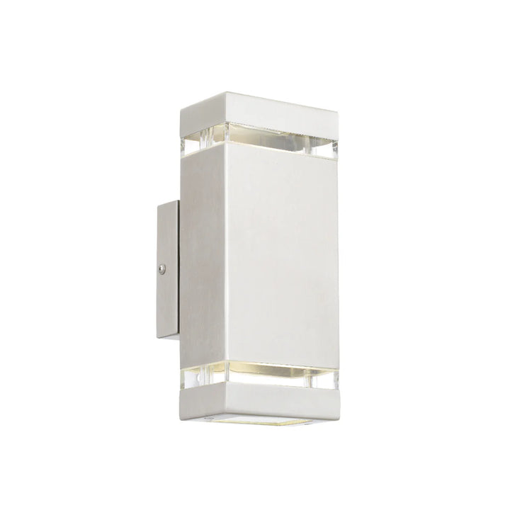 DIXON 2 EXTERIOR WALL LIGHT Silver