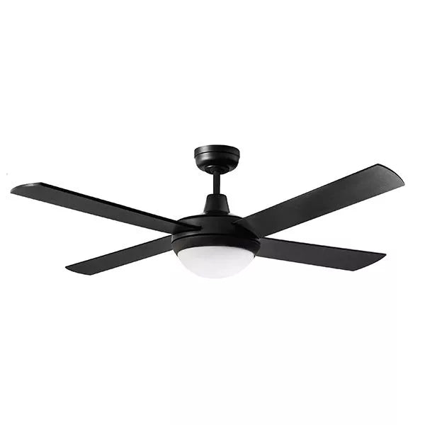 Lifestyle 52″ AC Ceiling Fan with E27 Lights Black Celling Fan