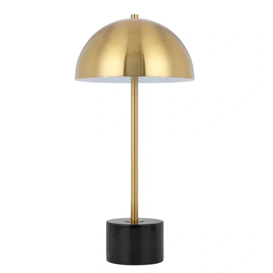 TELBIX DOMEZ TABLE LAMP ANTIQUE GOLD TABLE LAMP