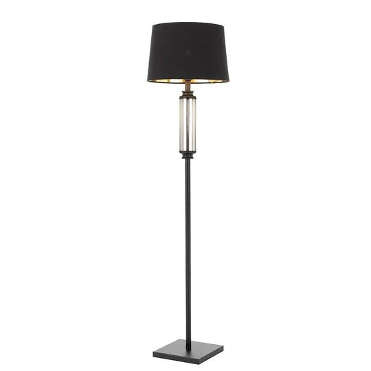 TELBIX DORCEL FLOORLAMP BLACK SMOKE Floor Lamp