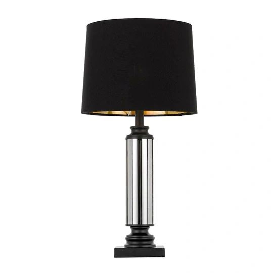 TELBIX DORCEL TABLE LAMP BLACK SMOKE TABLE LAMP