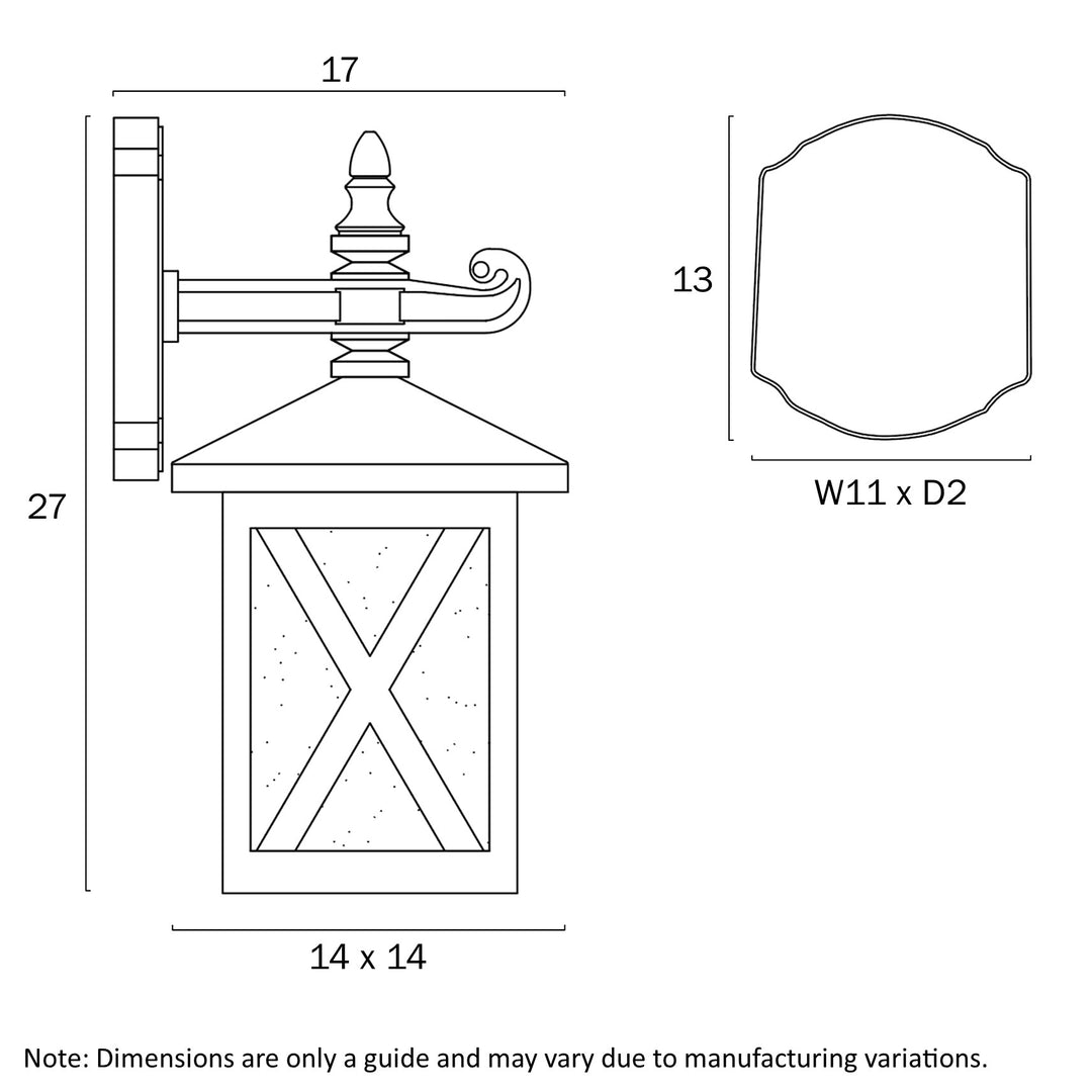 ELDON EXTERIOR WALL LIGHT WALL LIGHT