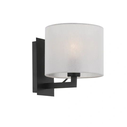 TELBIX ELGAR WALL LIGHT BLACK WALL LIGHT