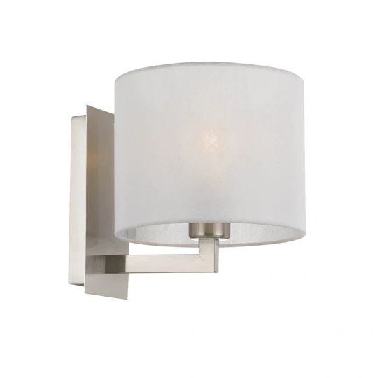 TELBIX ELGAR WALL LIGHT NICKEL WALL LIGHT