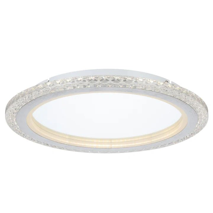 Telbix ELIE 40 24W LED OYSTER 3CCT DIM OYSTER LIGHT