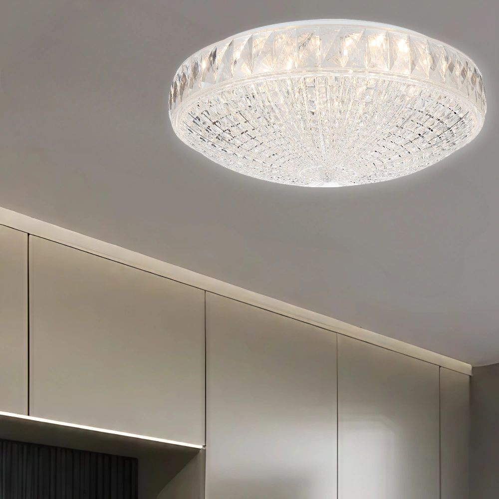 Telbix ELSEE 40 32W LED OYSTER 3CCT DIM OYSTER LIGHT