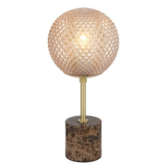 Telbix ELWICK TABLE LAMP Brown TABLE LAMP