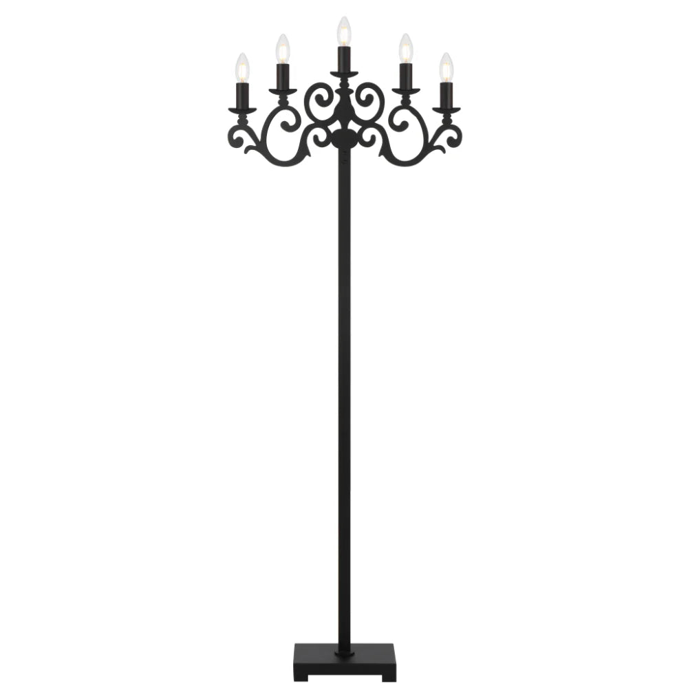 EMPORIA FLOOR LAMP Black Floor Lamp