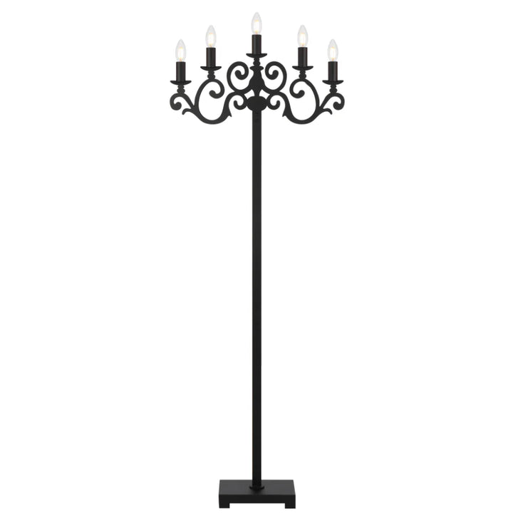EMPORIA FLOOR LAMP Black Floor Lamp