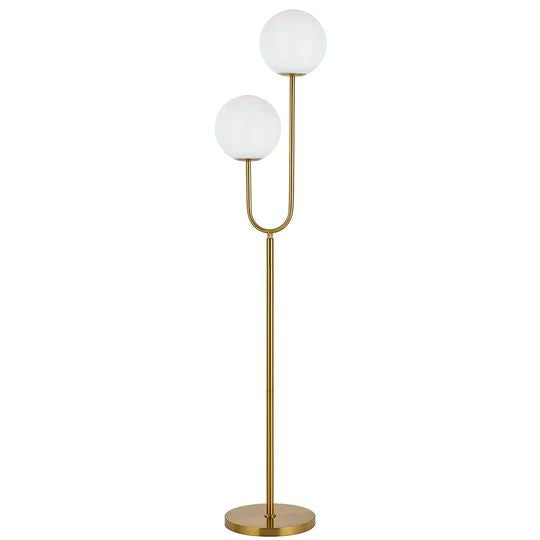 TELBIX ETERNA FLOOR LAMP ANTIQUE GOLD OPAL MATT Floor Lamp