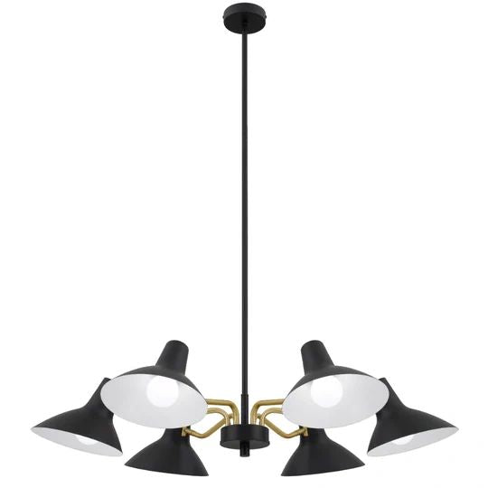 TELBIX FARBON 6 LIGHTS PENDANT BLACK Pendant