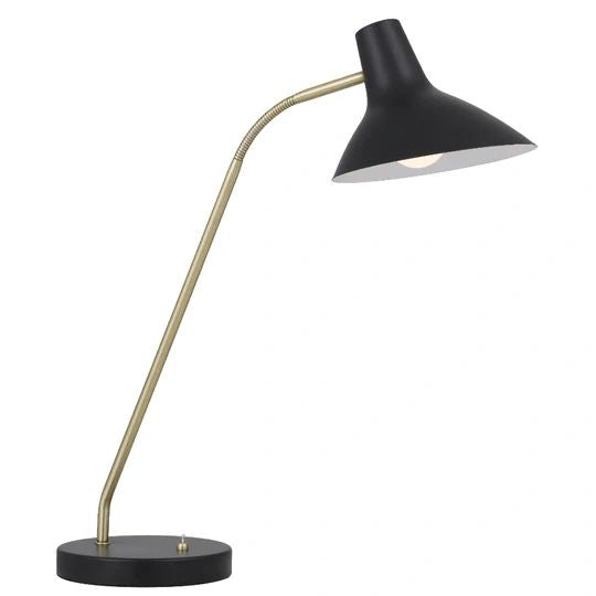 TELBIX FARBON TABLE LAMP BLACK TABLE LAMP