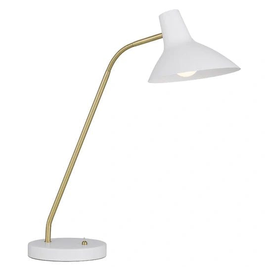 TELBIX FARBON TABLE LAMP WHITE TABLE LAMP