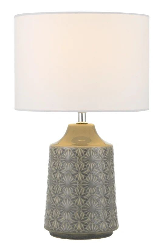 TELBIX FEDON TABLE LAMP GREY TABLE LAMP