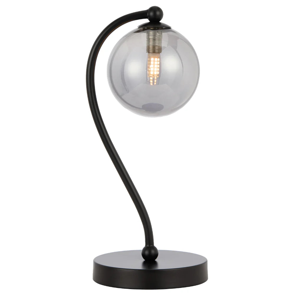 FELTON TABLE LAMP BLACK Smoke TABLE LAMP