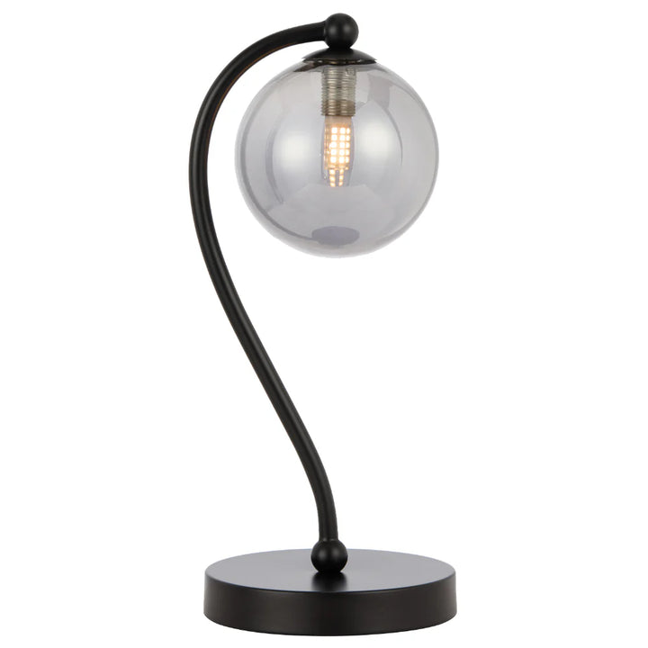 FELTON TABLE LAMP BLACK Smoke TABLE LAMP