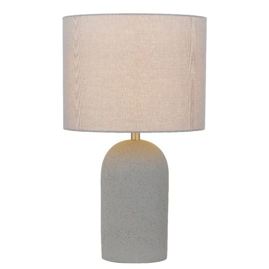 TELBIX FEVIK TABLE LAMP MEDIUM GREY TABLE LAMP