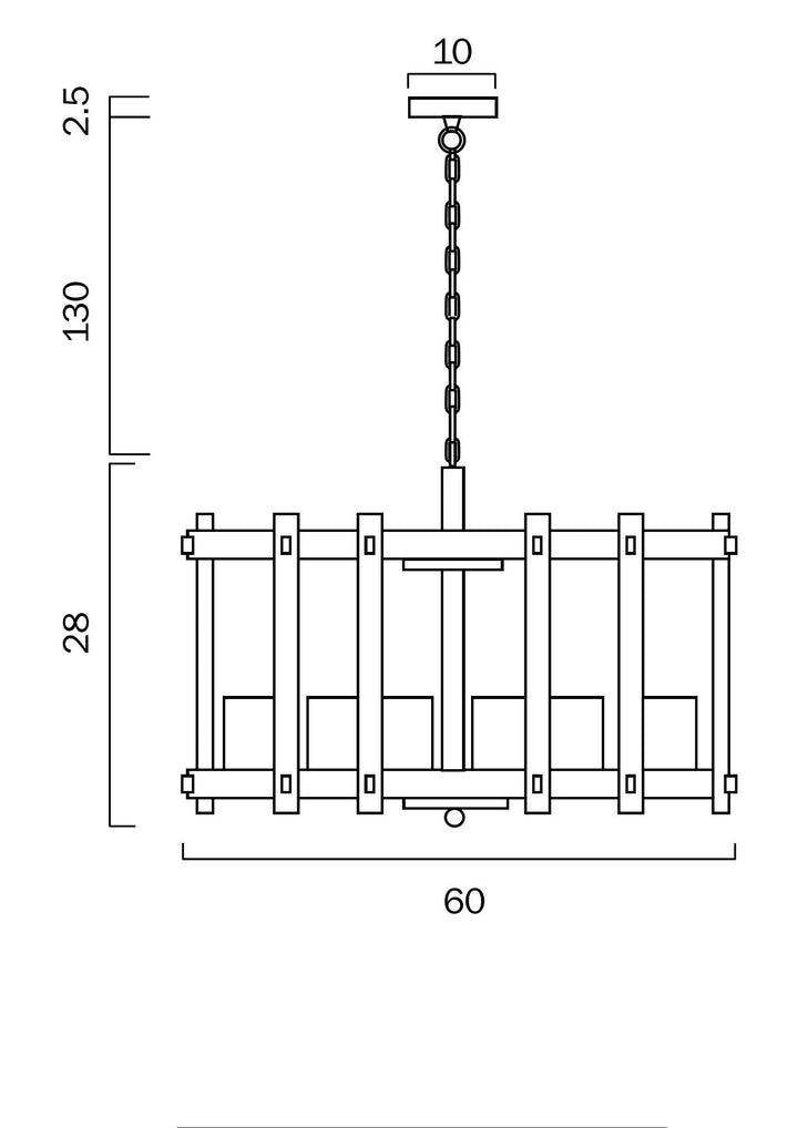 TELBIX FINLEY 60 PENDANT Pendant