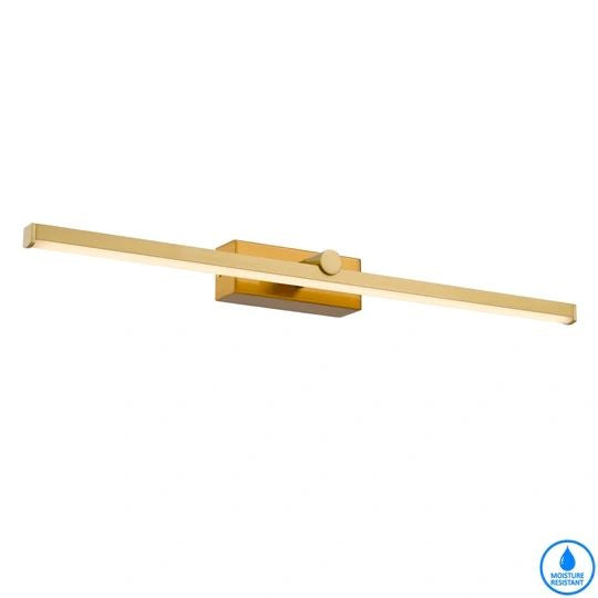 Telbix FOLEY 60 VANITY WALL LIGHT Antique Gold VANITY LIGHT