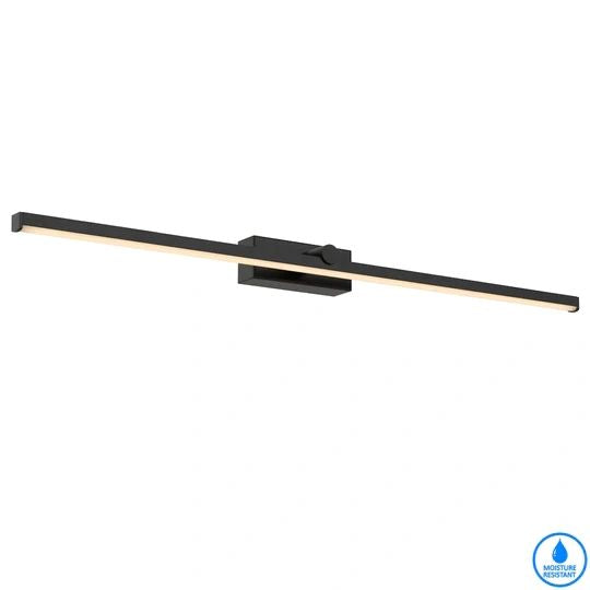 Telbix FOLEY 80 VANITY WALL LIGHT Black VANITY LIGHT