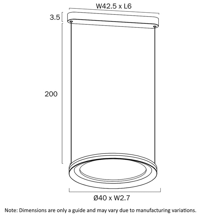 Telbix FULCRUM 40 PENDANT Pendant