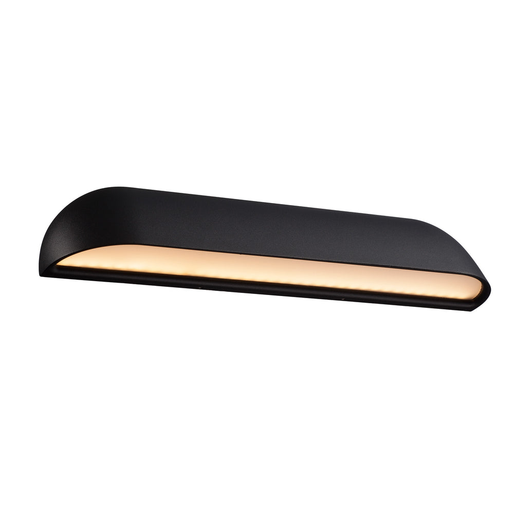 Front 36 Wall light Black WALL LIGHT