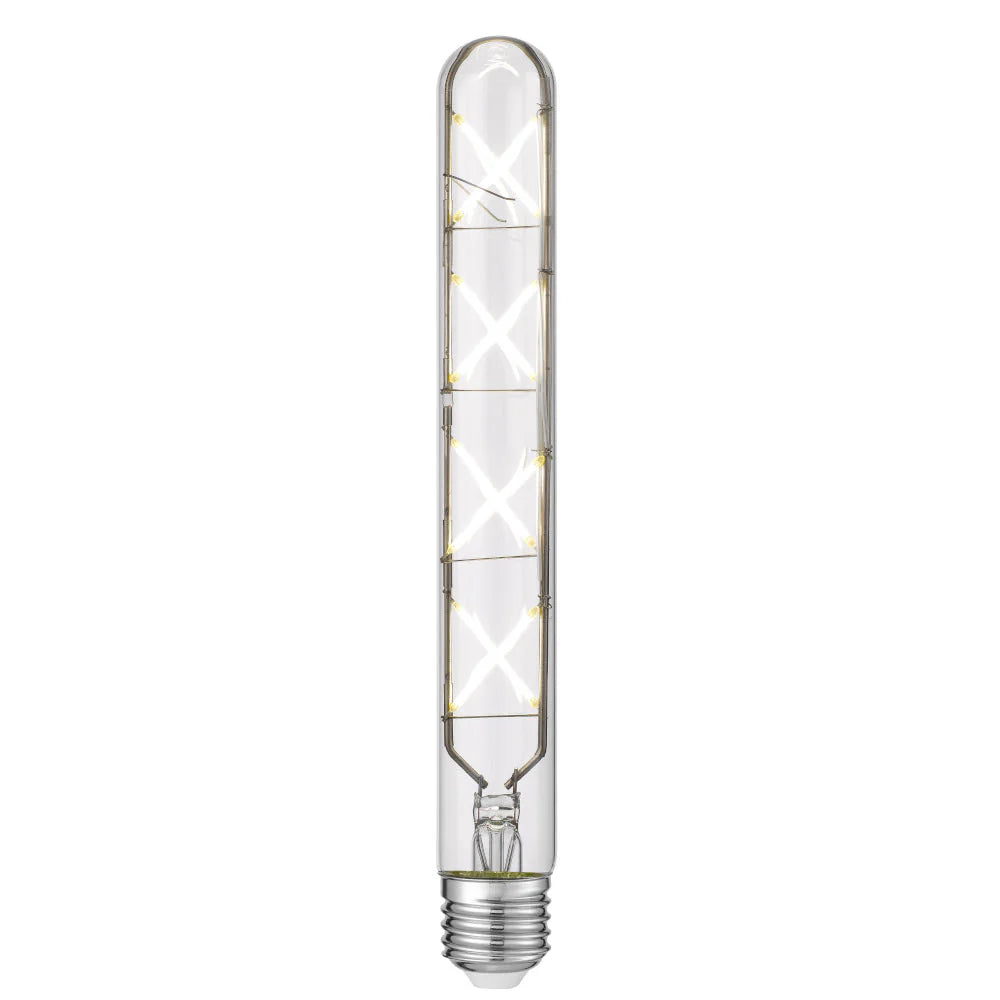 E27 T30 8w LED TUBE X GLOBE CLEAR TRIAC DIM GLOBES
