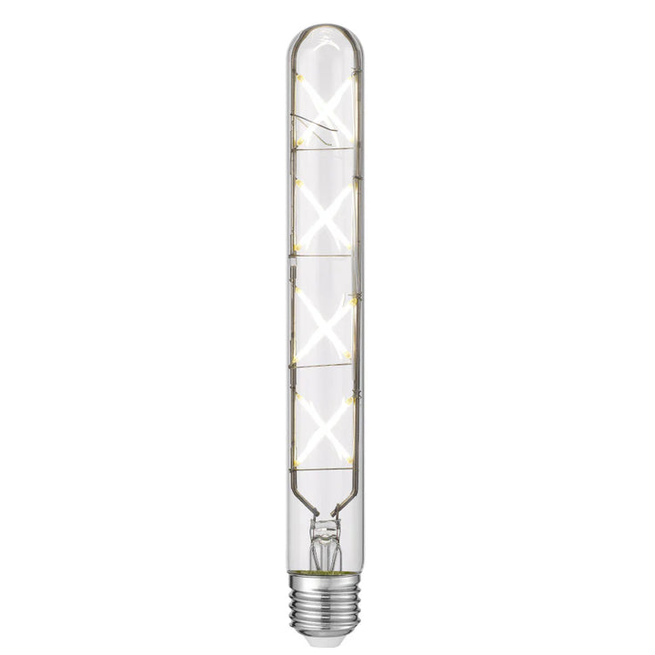E27 T30 8w LED TUBE X GLOBE CLEAR TRIAC DIM GLOBES