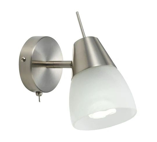 TELBIX GIBSON WALL LIGHT NICKEL WALL LIGHT