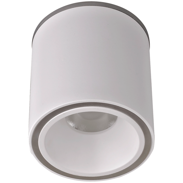Calibo Glider 100mm/135mm Round LED Surface Mounted Downlight White Downlight