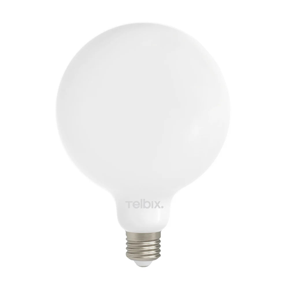 E27 G125 8w LED GLOBE MILK DIM GLOBES