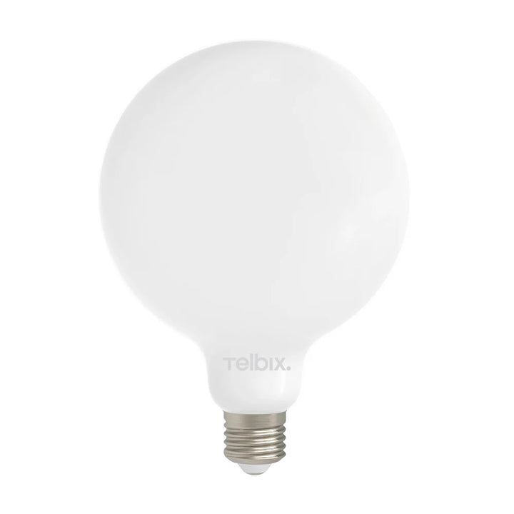 E27 G125 8w LED GLOBE MILK DIM GLOBES
