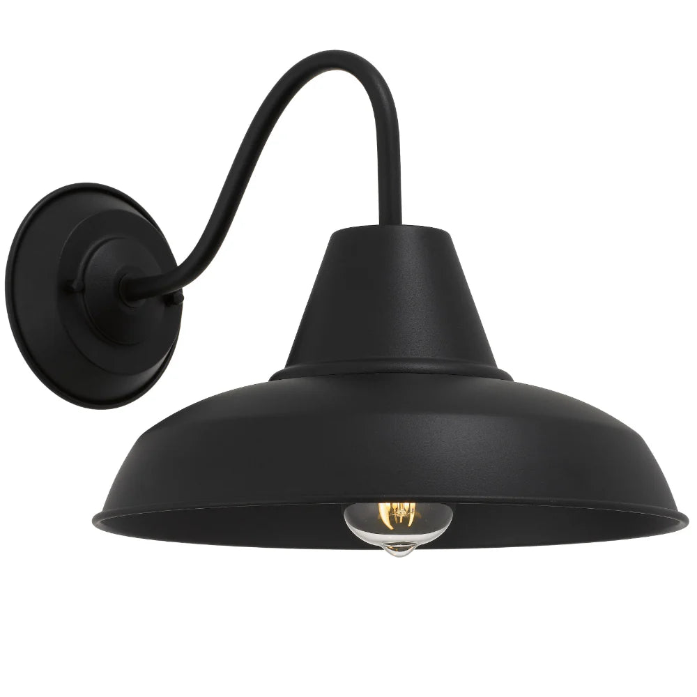 GORDON EXTERIOR WALL LIGHT Black WALL LIGHT