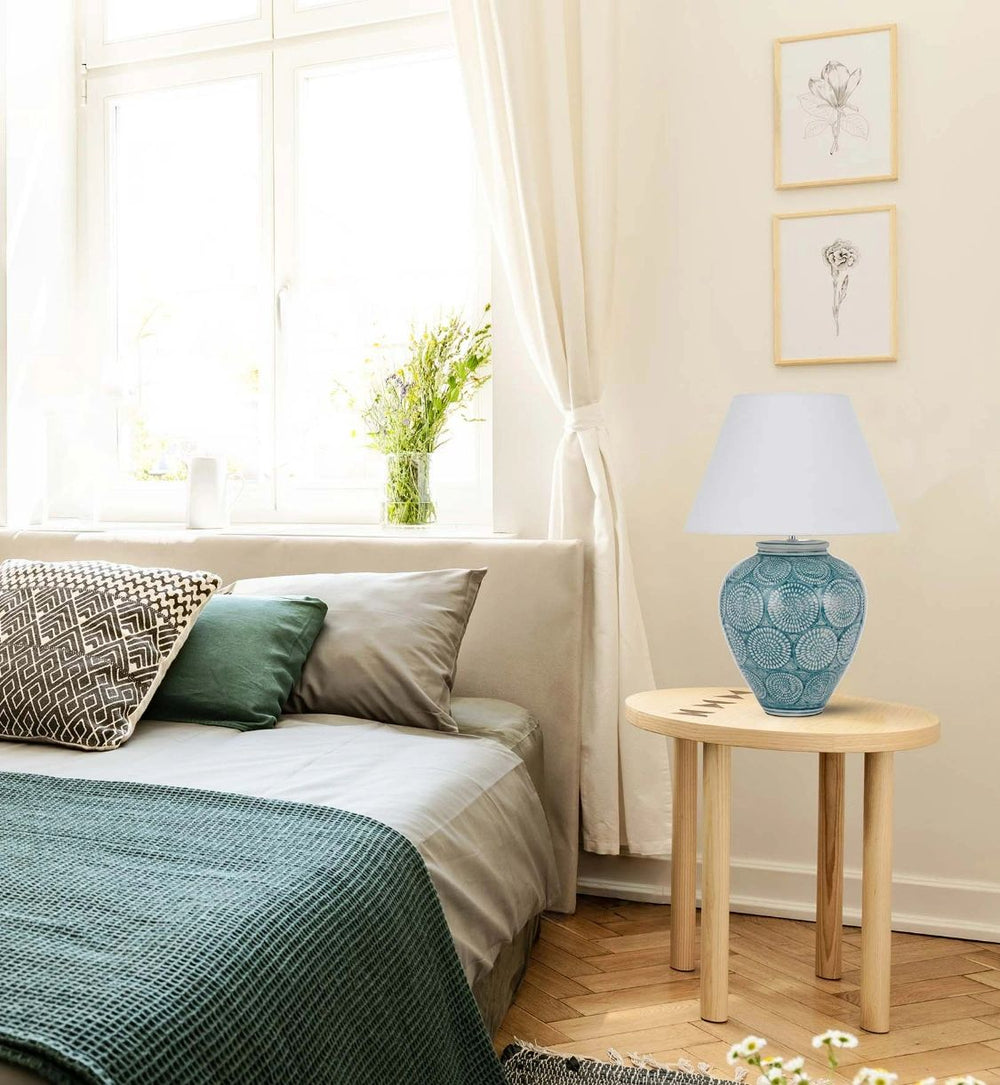 TELBIX HANNAH CERAMIC TABLE LAMP TABLE LAMP