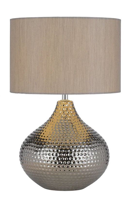 TELBIX HANOI TABLE LAMP SILVER TABLE LAMP